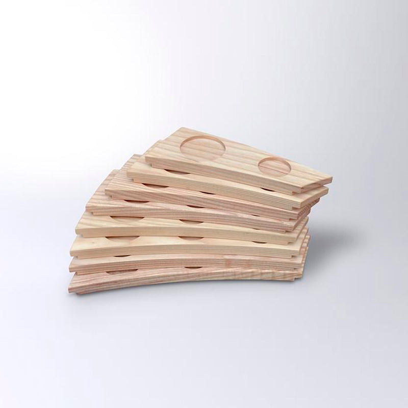 Evä (“Fin”) serving tray 1–8, ash wood